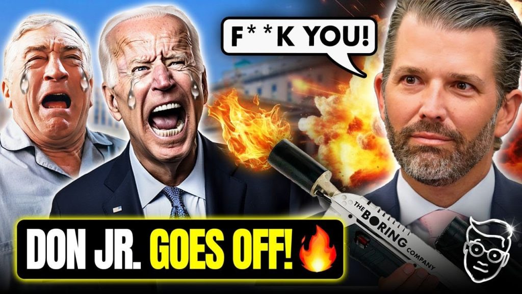 Don Jr. SHUTS DOWN New York City With LIVE FLAMETHROWER Defense Outside Trump Trial | This is FIRE