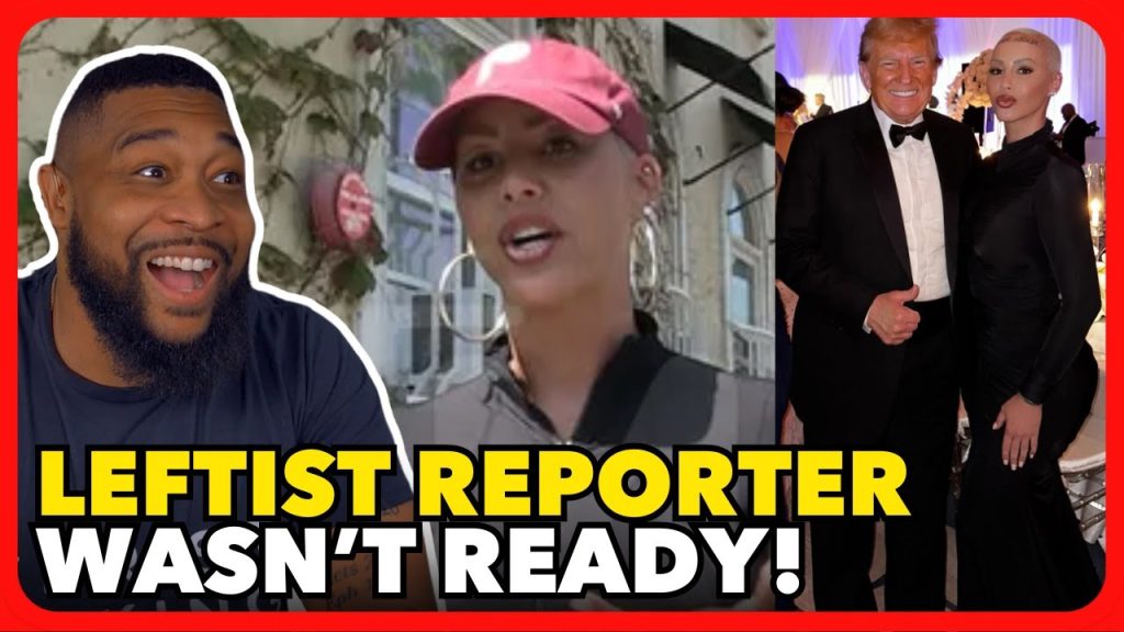 Amber Rose FLAMES TMZ Reporter on Her Trump Endorsement!