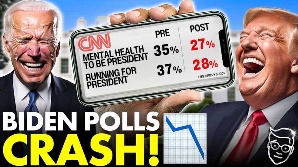 CNN Has On-Air PANIC ATTACK Reading Biden Polls After Debate LIVE | ‘Never Seen Numbers THIS BAD!