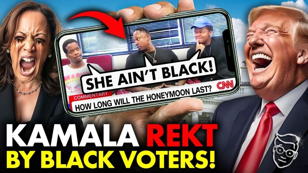 Reporter PANICS As Black Barbershop DESTROYS Kamala: ‘She Ain’t Black!’ | ‘We Want Trump BACK!’