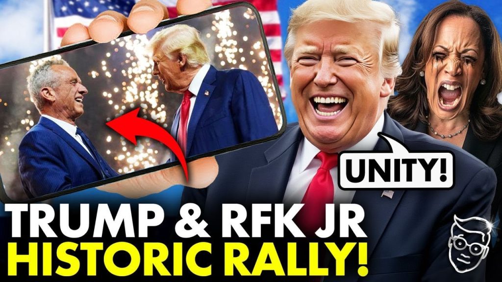 HISTORY: RFK Jr. EPIC Entrance At MAGA Rally, Stadium ROARS   Endorses Trump as Dems PANIC